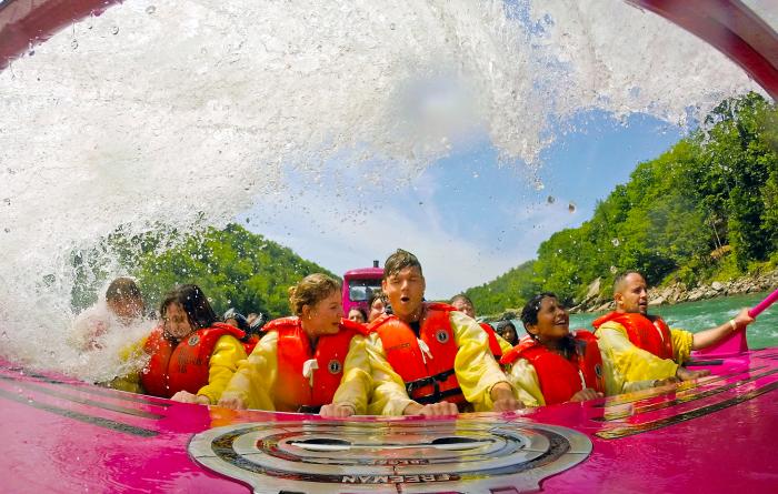 Whirlpool Jet Boats in Niagara Falls